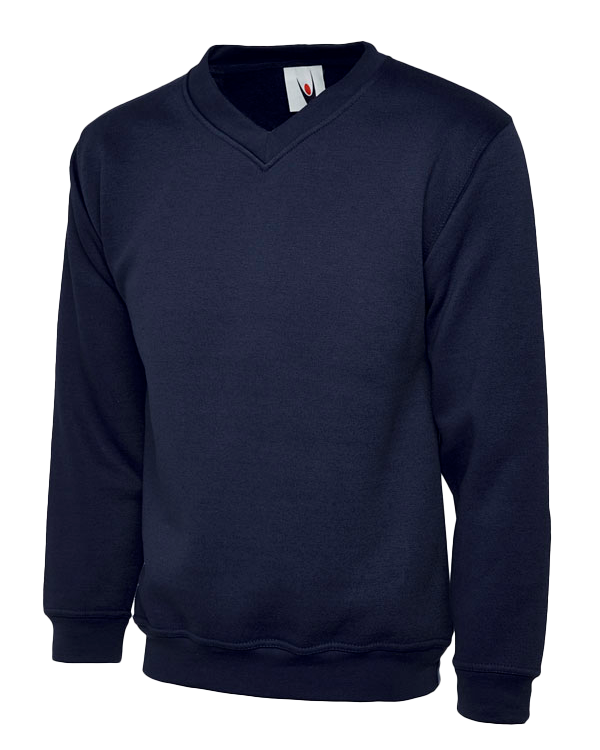 Classic V-Neck Sweatshirt