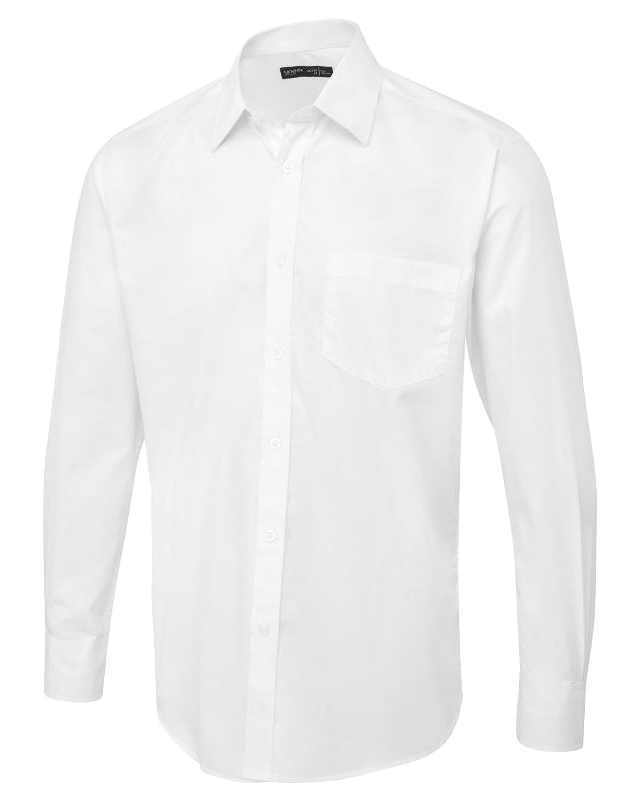 Men's Long Sleeve Poplin Shirt